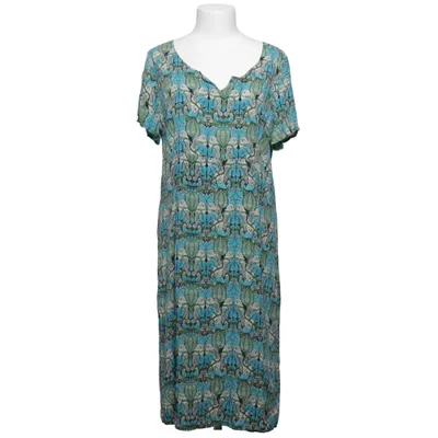 Robe (Bleu, Vert, Multicolore) de Tone Barker Silk Élasthane, Soie