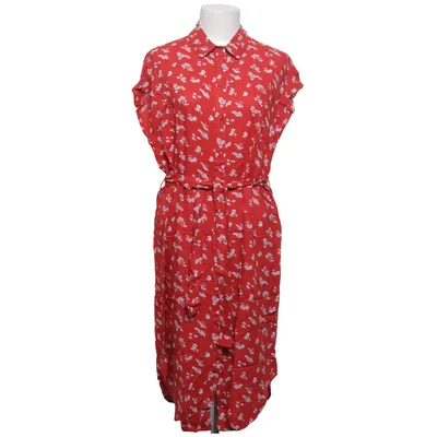 Robe chemise (Rouge, Blanc) de Pieces Viscose