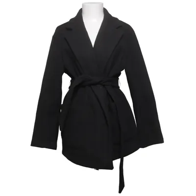 Coat (Black) from Zara Polyester