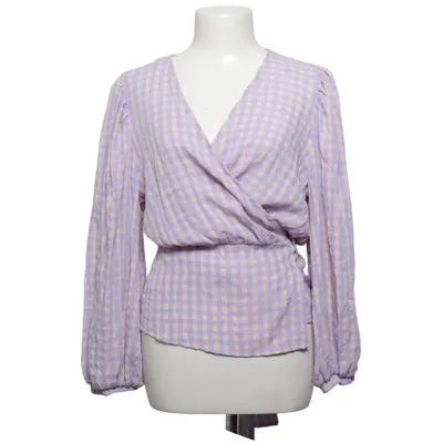 Omlottblus (Lila, Beige) från VRS Woman Bomull, Polyester