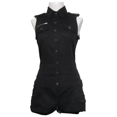 Jumpsuit (Black) from Zara Cotton, Elastane
