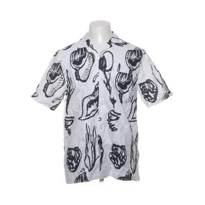 Korte mouwen shirt (Wit, Zwart, Meerkleurig) van Weekday Katoen