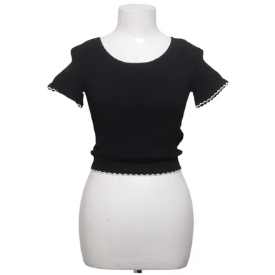 Haut (Noir) de Sandro Paris Polyester, Viscose