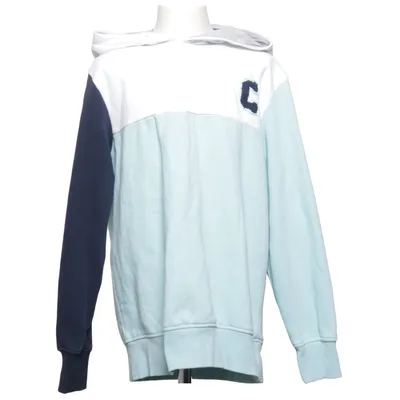 Huvtröja (Blå, Vit) från Viga Bomull, Polyester