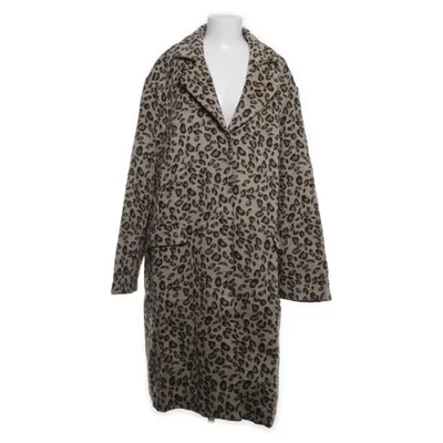 Coat (Beige, Multicolored) from Lost Ink Polyester
