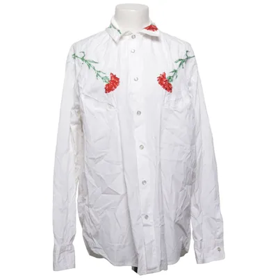 Chemise (Blanc, Rouge, Vert) de Moschino Jeans Coton