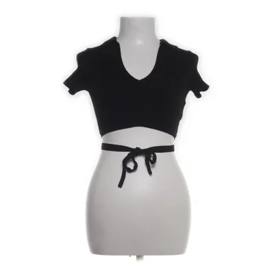 Crop top (Svart) från FB Sister Knitwear Viskos, Polyester