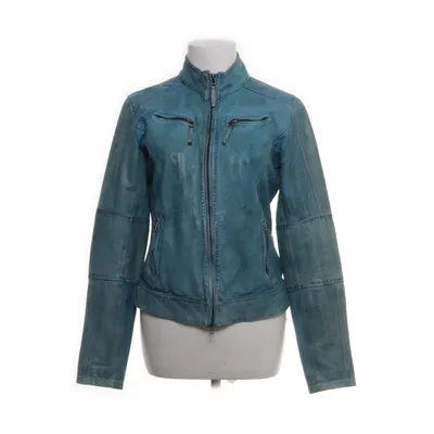 Leather jacket (Green) from Montgomery Polyester, Leather