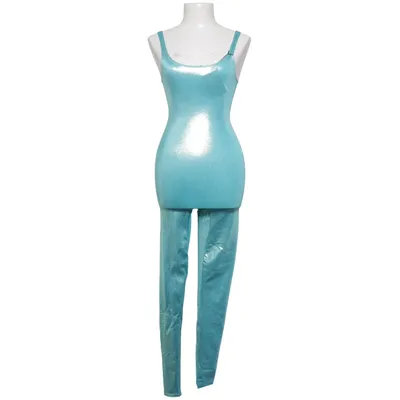 Jumpsuit (Blue) from Blackmilk Elastane, Polyamide