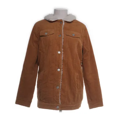 Fodrad jeansjacka (Brun) från Denim Co