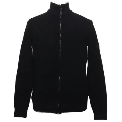 Cardigan (Noir) de Indicode Polyester, Coton recyclé