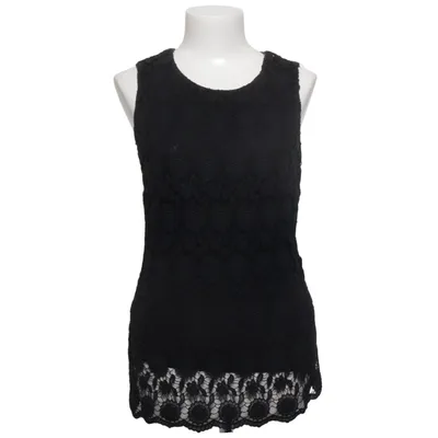 Top (Zwart) van Malvin Katoen, Viscose