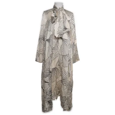 Långklänning (Beige, Svart) från COS Lyocell, Viskos