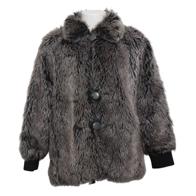Veste d'hiver (Gris, Multicolore) de Alvina Acrylique, Polyester