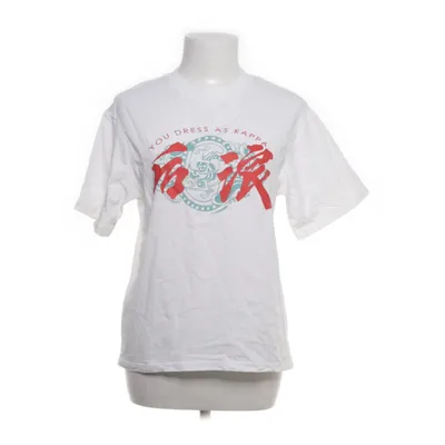 T-shirt (Wit) van Kappa Katoen, Polyester