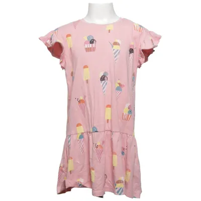 Klänning (Rosa, Flerfärgad) från Lindex Kids Bomull