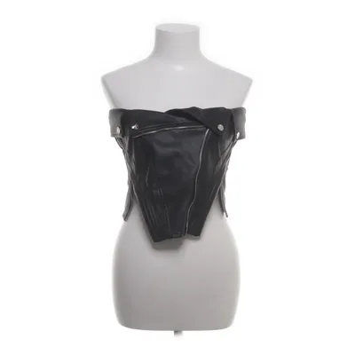 Crop top (Svart) från Maniére de Voir Polyester, Polyuretan, Elastan