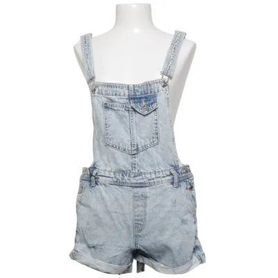 Overalls shorts (Blå) fra Bershka_BSKGIRL Bomuld