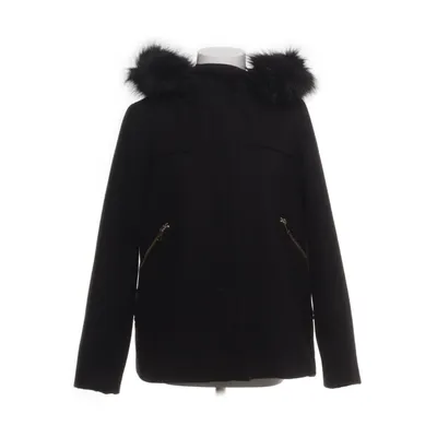 Vinterkappa (Svart) från Zara Basic Outerwear Akryl, Elastan, Polyester