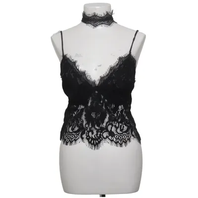 Crop top (Svart) från Missguided Polyamid, Polyester
