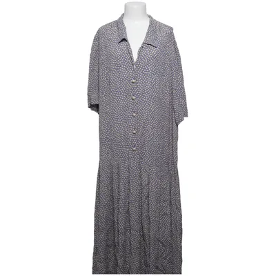 Robe longue (Bleu, Jaune) de Marielle Gardelle Viscose