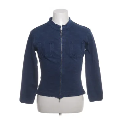 Cardigan (Blauw) van Marithé François Girbaud Katoen