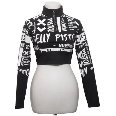 Fleecetröja (Svart, Vit, Flerfärgad) från Elly Pistol Elastan, Polyester