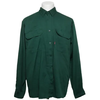 Chemise de travail (Vert) de Kansas Coton, Polyester