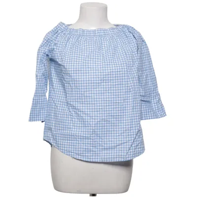 Blouse (Blue, White) from More & More Cotton