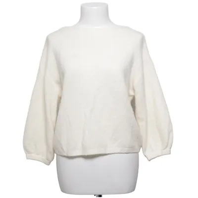 Sweater (White) from Visual Clothing Project Alpaca wool, Elastane, Polyamide