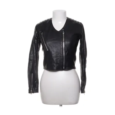 Leather jacket (Black) from Deadwood Leather, Polyester