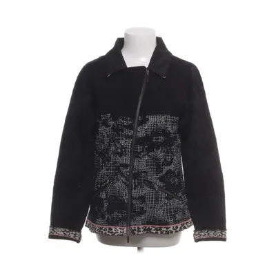 Cardigan (Zwart) van Eva & Claudi Katoen, Polyamide, Wol, Viscose