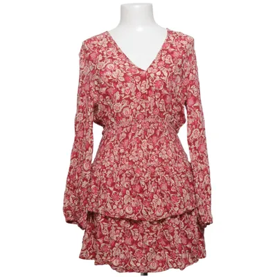 Jurk (Rood, Roze, Beige) van Zara Metallvezel, Viscose