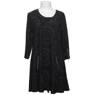 Dress (Black, White) from Kanok Elastane, Viscose