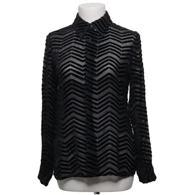 Hemd (Schwarz) von Classic Woman Seide, Viskose