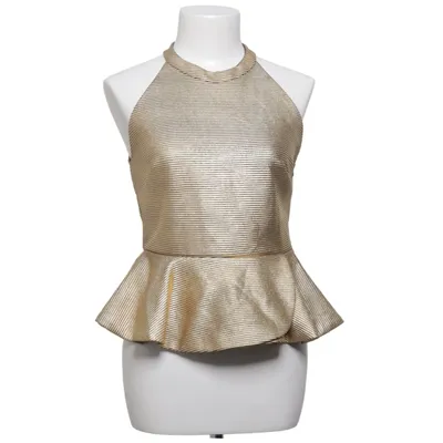 Peplumbluse (Guld) fra ASOS