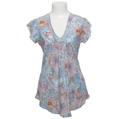 Top (Blauw, Meerkleurig) van Nolita Zijde