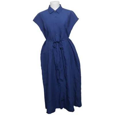 Blousejurk (Blauw) van Uniqlo Linnen, Lyocell