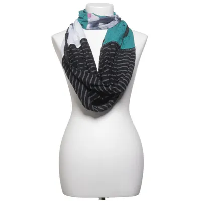 Infinity scarf (Black, Green, Multicolored) from Cecil