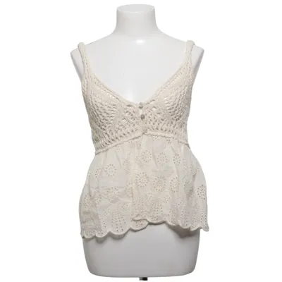 Tanktop  (Beige) fra Zara Bomuld, Polyester