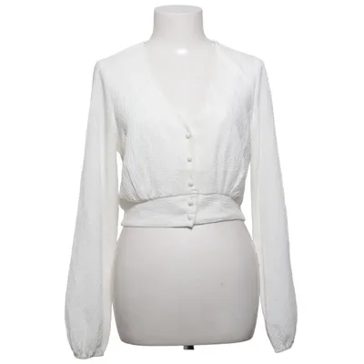 Crop top (Wit) van Lulus Katoen, Elastaan, Polyester