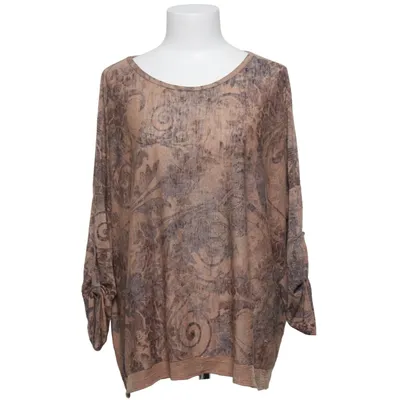 Bluse (Brun) fra DNY Polyester, Viscose