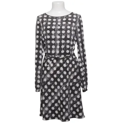 Dress (Black, White) from Sisley