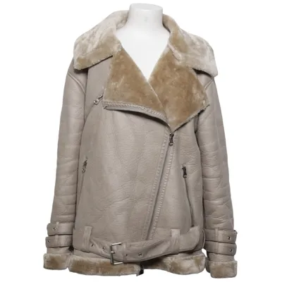 Shearling Jacke (Beige) von Anika Teller x NA-KD Polyester