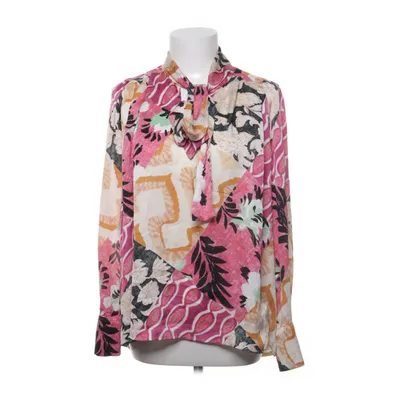 Knytblus (Rosa, Flerfärgad) från Unika Paris Polyester