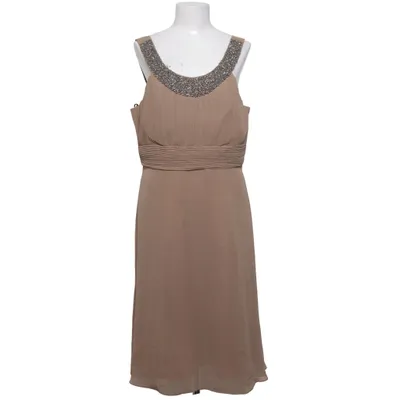 Cocktailklänning (Beige, Brun) från Dollar Polyester