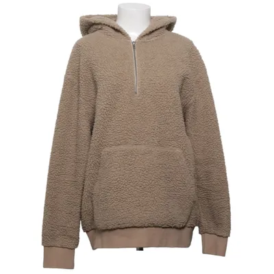 Huvtröja (1/2 ZIP CHUNKY TEDDY NOUGAT) från Studio Total Polyester