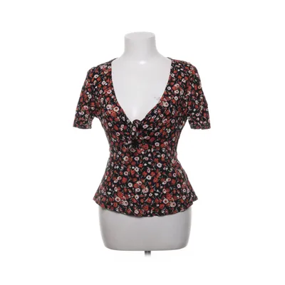 Topp (Svart, Flerfärgad) från Abercrombie & Fitch Bomull, Elastan, Polyester, Viskos