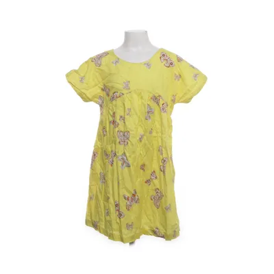 Jurk (Geel, Meerkleurig) van Zara BabyGirl Katoen, Viscose