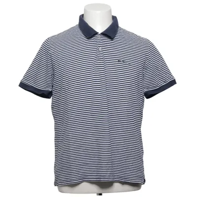 Poloshirt (Blauw, Wit) van Ben Sherman Katoen